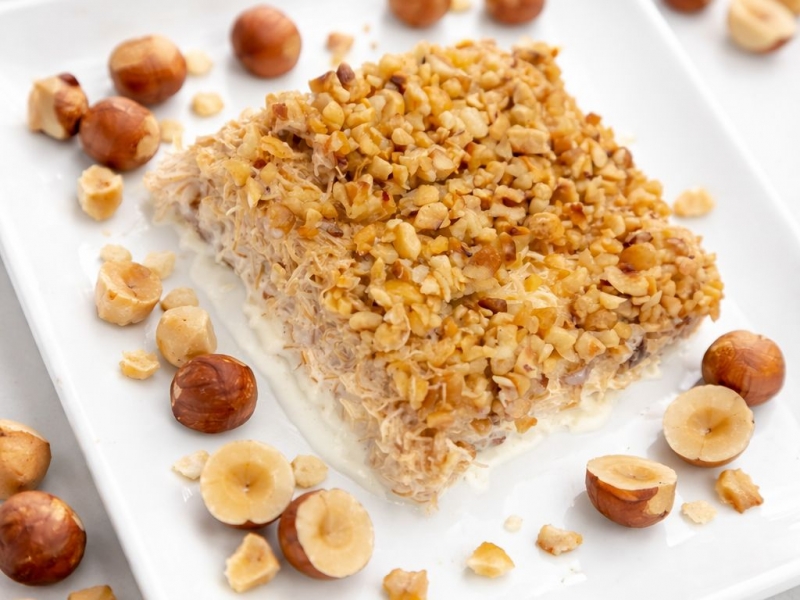 Soğuk kadayif fındıklı